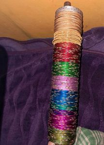 Metal Bangles Multicolor SET