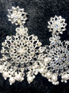 Statement Pearl Drop Earrings