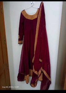 Beautiful Burgundy Anarkali ❤️‍🔥
