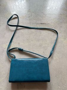 Teal Crossbody Bag