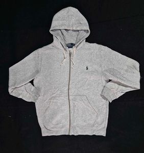 Ralph Lauren Gray Zip Hoodie