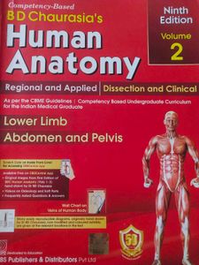 BD Chaurasia&#39;s Human Anatomy Vol 2