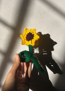 Crochet Flower Hair Clips - Set of 3