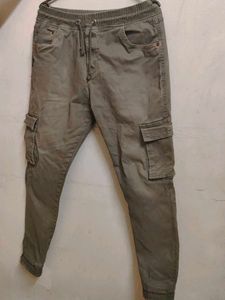 Olive Green Cargo Pants
