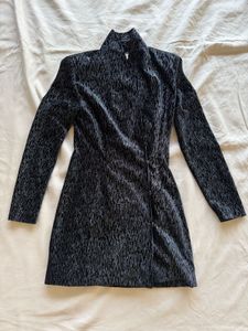 Embellished Blazer Dress