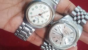 Two Vintage West End Watch Co. Wristwatches