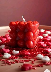 Heart Candle Scented