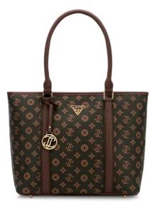 Lavie Signature Mono Alameda Brown Handbag