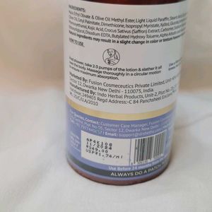 Dr. Sheth’s Kesar &amp; Kojic Acid Body Lotion 200ml