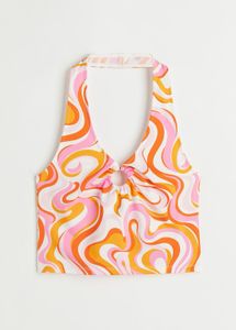 Retro Swirl Halter Top