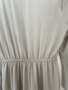 Sage Green Maxi Dress with Long Sleeves