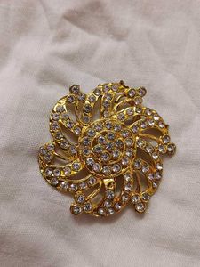 Gold Floral  hair accessories