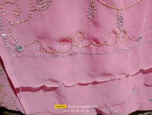 Pink Embellished Fabric🔥🔥