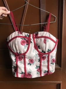 Floral Corset Top
