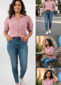 Pink Puff Top