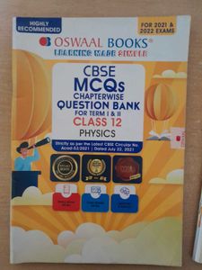 Oswaal CBSE Physics, Chem, Bio Question Ban