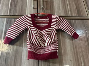 Striped Knit Sweater