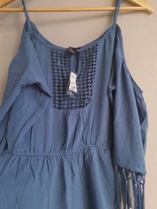 Forever 21 Blue Jumpsuit | Bust 38 | Length 31