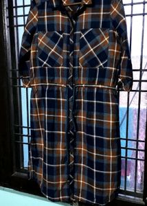 Roadster Shirt Style Tunic and Shrug