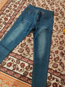 Blue Skin Fit Jeans