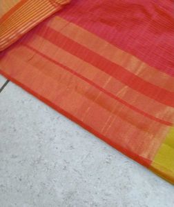Dual Tone Cotton Silk Saree