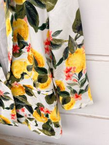 Orsay Lemon Print Blazer