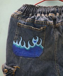 🌊Painted Jeans