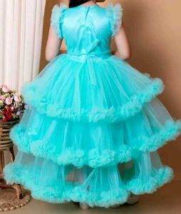 Party Wear Layered Gown