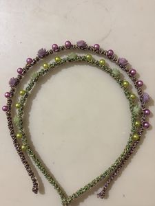 Floral Beaded Headbands