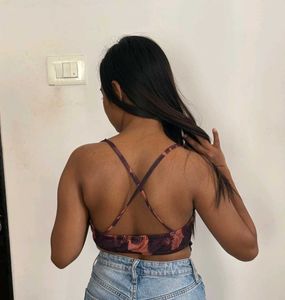 Unique Graphic Print Tank Top