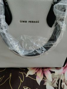 Brand New Lino Perros White Tote Bag
