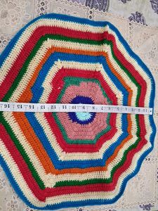 Colorful Crochet Rug
