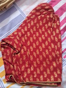 Elegant saree withTassels with stitched blouse