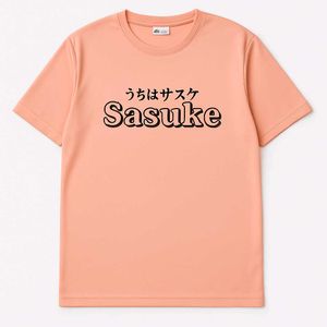 Peach Graphic Eagle Tee