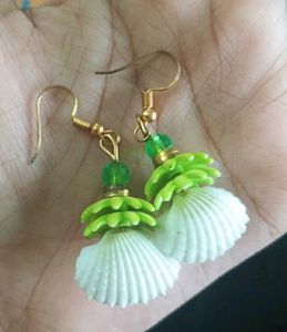 Cute Green Earrings