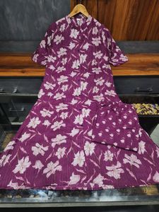 COTTON KURTA SET