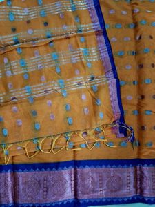 Varnasi Orange Saree