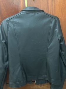 Faux Leather Biker Jacket ⛓️