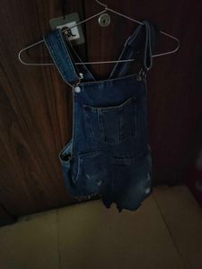 Denim Romper Overalls