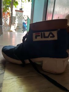 Fila  Dark blue boots for woman