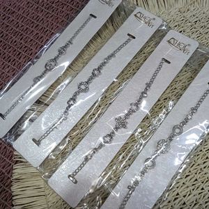 💗Stone Silver Bracelet (One Pcs)💗