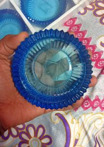 Chakhna Glass Plate Set Of 3