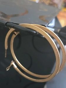 Gold Contemporary Earrings
