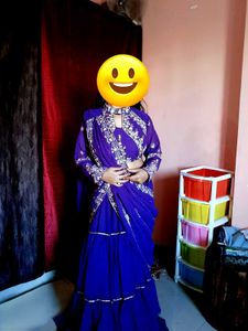 Stitched Lehnga Choli With Attached Duppata