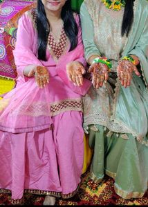 Pink sharara 🩷👌 M- L size