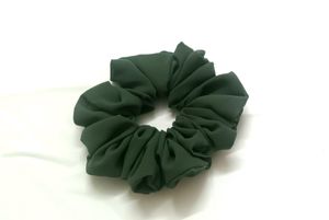 B1G1 Dark Sage Green Fluffy Scrunchie