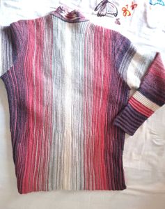 Colorful Knit Cardigan