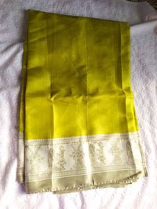 New Lime Green Saree