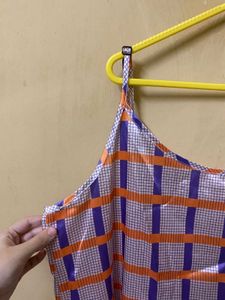 Checkered Slip Dress