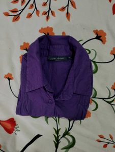 Kiabi Woman Purple Shirt - Size 38